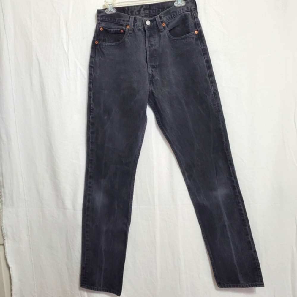 Vintage Levi's 501 For Women Button Fly High Waist Jeans Rare 90s USA